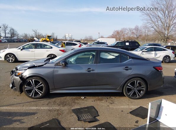 3N1AB8DV0PY237481 2023 NISSAN SENTRA Gray Սալոնի 360 աստիճան տեսք