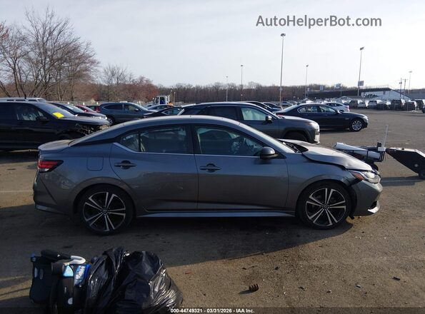 3N1AB8DV0PY237481 2023 NISSAN SENTRA Gray Սալոնի հետևի տեսք