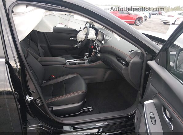 3N1AB8DV0SY426253 2025 NISSAN SENTRA Black Vista interior delantera