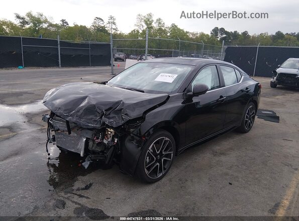3N1AB8DV0SY426253 2025 NISSAN SENTRA Black Vista tres cuartos delantera izquierda
