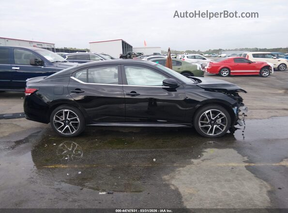 3N1AB8DV0SY426253 2025 NISSAN SENTRA Black Vista interior trasera