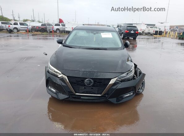3N1AB8DV2PY230709 2023 NISSAN SENTRA Черный Вид задней части салона