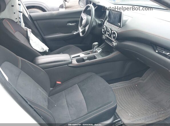 3N1AB8DV3MY248440 2021 NISSAN SENTRA Белый Вид салона спереди