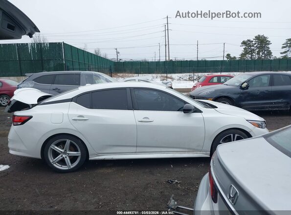 3N1AB8DV3MY248440 2021 NISSAN SENTRA Белый Панорамный вид салона 360°