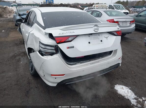 3N1AB8DV3MY248440 2021 NISSAN SENTRA Белый Вид щитка приборов