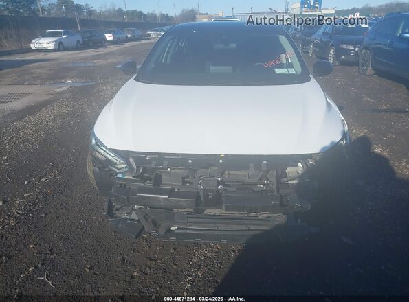 3N1AB8DV4MY236488 2021 NISSAN SENTRA White ხელსაწყოთა პანელის ხედი