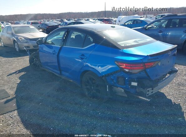 3N1AB8DV4SY355347 2025 NISSAN SENTRA Blue Հետևի ձախ