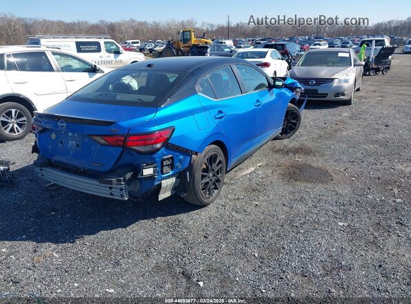 3N1AB8DV4SY355347 2025 NISSAN SENTRA Blue Հետևի աջ