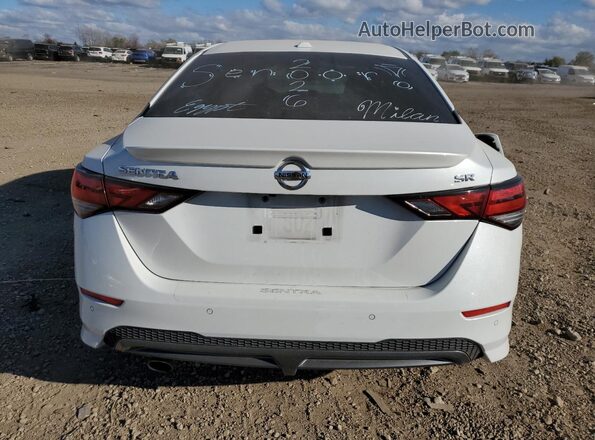 3N1AB8DV6MY271775 2021 NISSAN SENTRA White Vista trasera