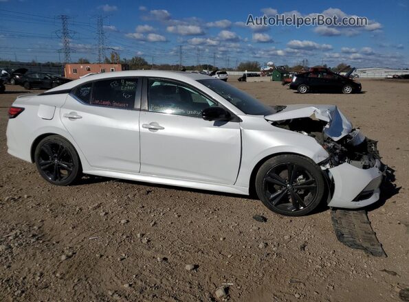 3N1AB8DV6MY271775 2021 NISSAN SENTRA White Delantero derecho