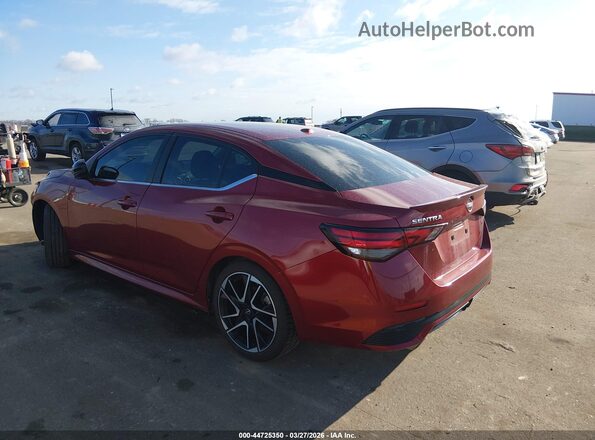3N1AB8DV7RY310364 2024 NISSAN SENTRA Красный Задняя левая четверть