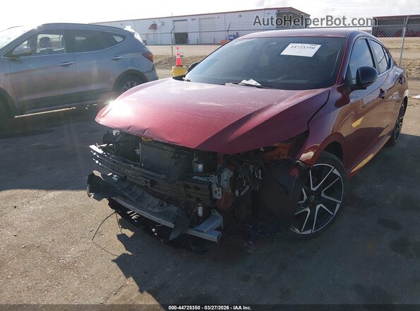3N1AB8DV7RY310364 2024 NISSAN SENTRA Красный Вид спереди