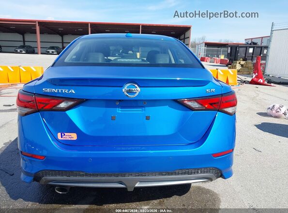 3N1AB8DVXMY282505 2021 NISSAN SENTRA Синий 