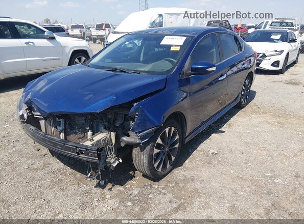 3N1CB7APXHY255285 2017 NISSAN SENTRA Blue 