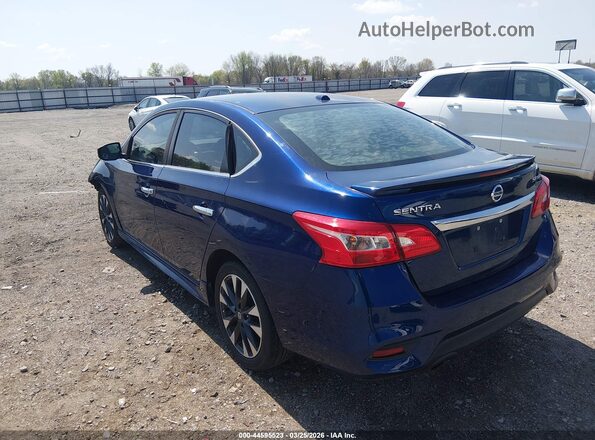 3N1CB7APXHY255285 2017 NISSAN SENTRA Blue 