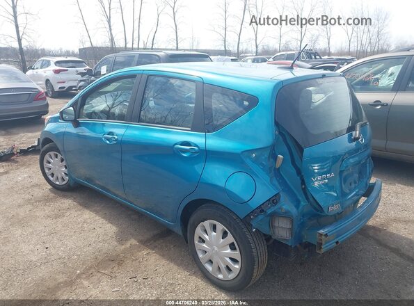 3N1CE2CP0GL406900 2016 NISSAN VERSA NOTE Blue Trasero izquierdo