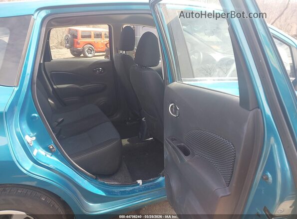 3N1CE2CP0GL406900 2016 NISSAN VERSA NOTE Blue Vista de la etiqueta del VIN