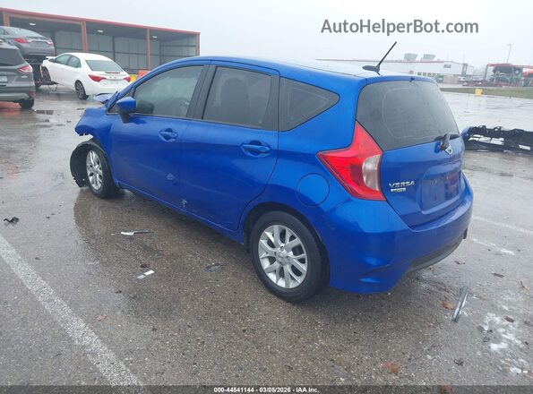 3N1CE2CP2HL376042 2017 NISSAN VERSA NOTE Blue Trasero izquierdo