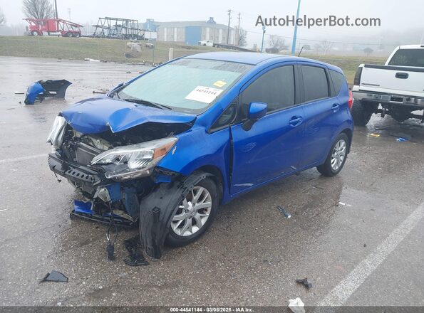 3N1CE2CP2HL376042 2017 NISSAN VERSA NOTE Blue Vista tres cuartos delantera izquierda