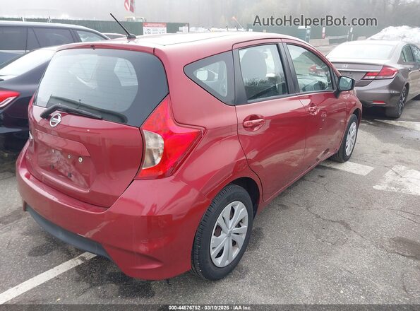 3N1CE2CP2JL365628 2018 NISSAN VERSA NOTE Красный Задняя правая четверть