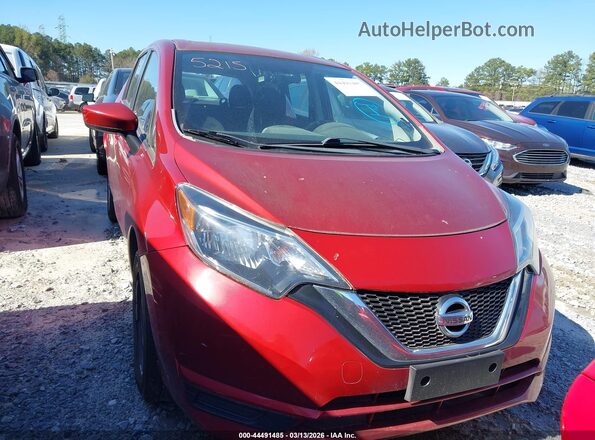 3N1CE2CP5HL364970 2017 NISSAN VERSA NOTE Red Вид щитка приладів