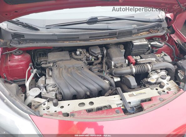 3N1CE2CP5HL364970 2017 NISSAN VERSA NOTE Red Вид ззаду
