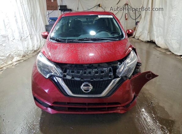 3N1CE2CP5HL381896 2017 NISSAN VERSA Maroon წინა ხედი
