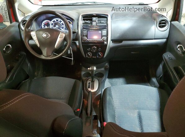 3N1CE2CP5HL381896 2017 NISSAN VERSA Maroon წინა პანელის ხედი