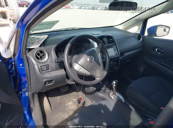 3N1CE2CP6GL396938 2016 NISSAN VERSA NOTE Blue ხელსაწყოთა პანელის ხედი