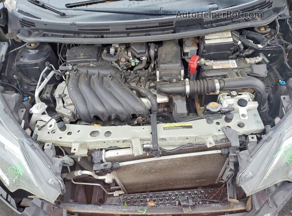 3N1CE2CP6KL361034 2019 NISSAN VERSA Black Սալոնի հետևի տեսք
