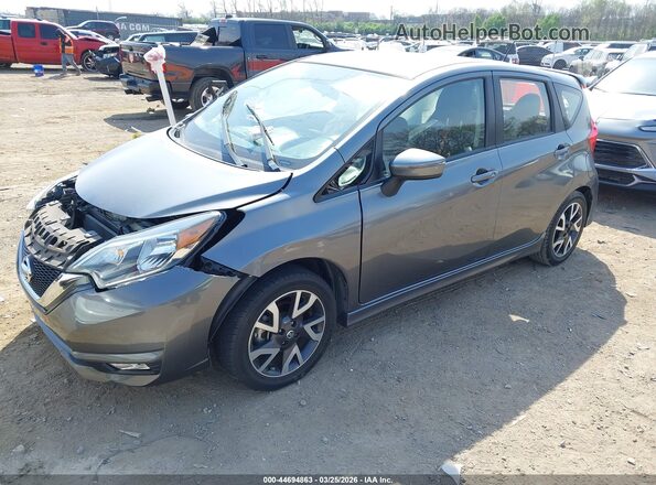 3N1CE2CP7HL368406 2017 NISSAN VERSA NOTE Black წინა მარცხენა ხედი სამი მეოთხედიდან