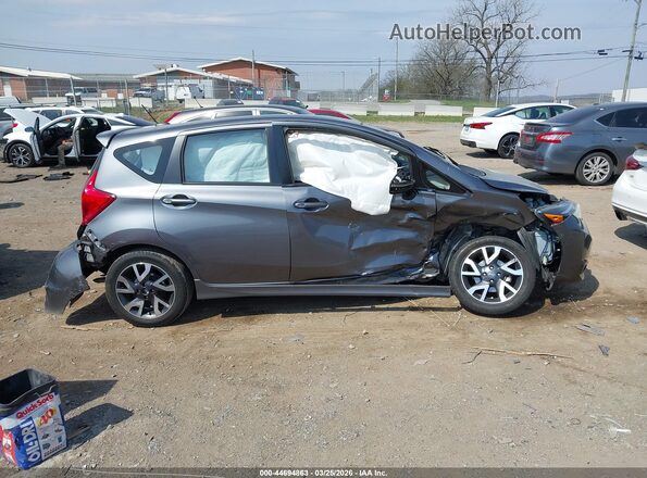 3N1CE2CP7HL368406 2017 NISSAN VERSA NOTE Black უკანა სალონის ხედი