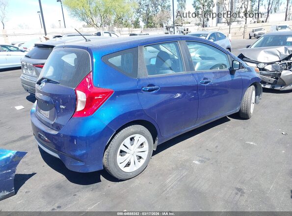 3N1CE2CP7KL362399 2019 NISSAN VERSA NOTE Blue Հետևի աջ