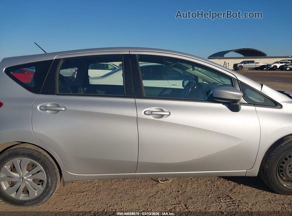 3N1CE2CP8JL370073 2018 NISSAN VERSA NOTE Silver უკანა სალონის ხედი