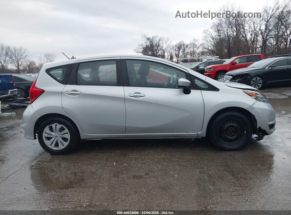 3N1CE2CP8KL363609 2019 NISSAN VERSA NOTE Silver Սալոնի հետևի տեսք