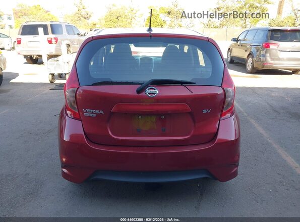3N1CE2CPXHL359974 2017 NISSAN VERSA NOTE Красный 