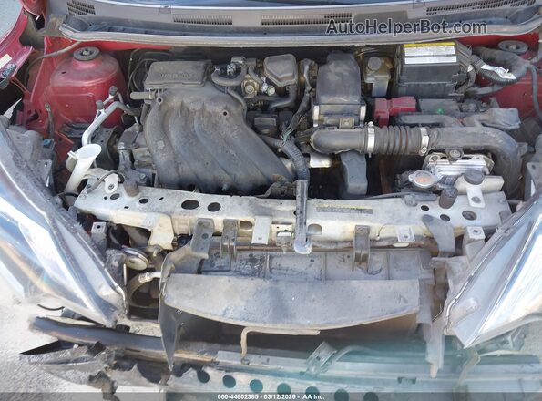 3N1CE2CPXHL359974 2017 NISSAN VERSA NOTE Красный Вид сзади