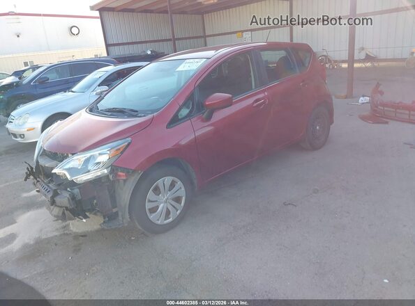 3N1CE2CPXHL359974 2017 NISSAN VERSA NOTE Красный Передняя левая четверть