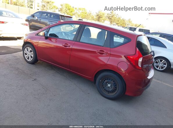 3N1CE2CPXHL359974 2017 NISSAN VERSA NOTE Красный Задняя левая четверть