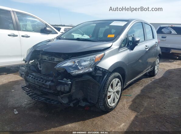 3N1CE2CPXHL363829 2017 NISSAN VERSA NOTE Gray წინა მარცხენა ხედი სამი მეოთხედიდან