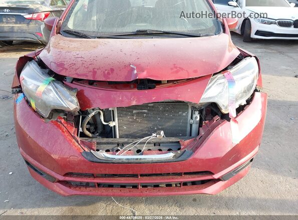 3N1CE2CPXJL364355 2018 NISSAN VERSA NOTE Burgundy 