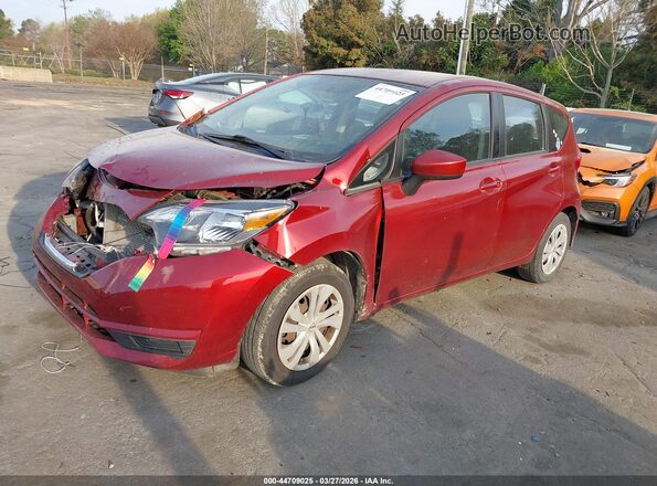 3N1CE2CPXJL364355 2018 NISSAN VERSA NOTE Burgundy 