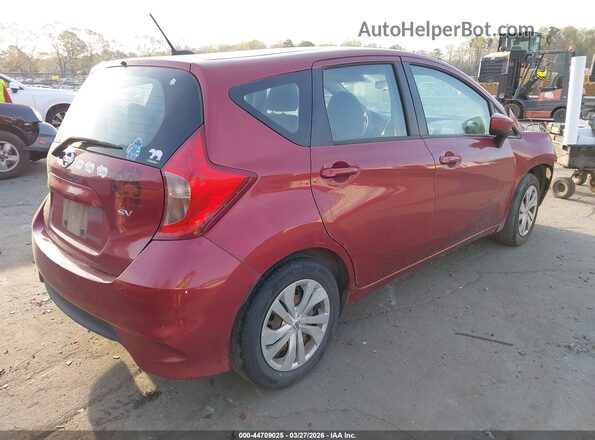 3N1CE2CPXJL364355 2018 NISSAN VERSA NOTE Burgundy 