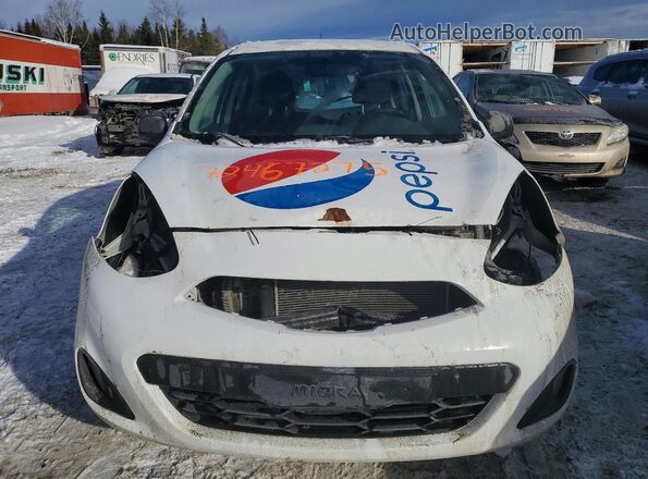 3N1CK3CP7KL200903 2019 NISSAN MICRA White Widok z przodu