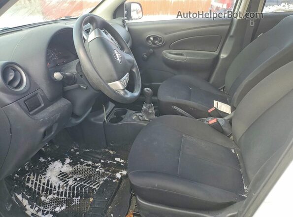 3N1CK3CP7KL200903 2019 NISSAN MICRA White Widok wnętrza z przodu