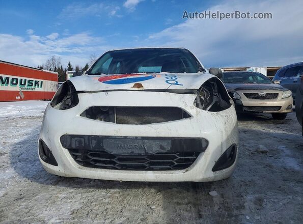 3N1CK3CP7KL200903 2019 NISSAN MICRA White Widok komory silnika
