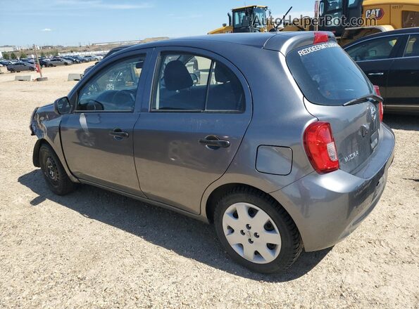 3N1CK3CP7KL220424 2019 NISSAN MICRA Gray Հետևի ձախ