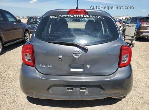 3N1CK3CP7KL220424 2019 NISSAN MICRA Gray Հետևի տեսք