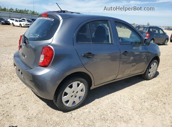 3N1CK3CP7KL220424 2019 NISSAN MICRA Gray Հետևի աջ