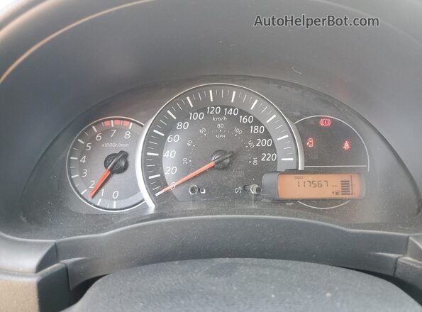 3N1CK3CP7KL220424 2019 NISSAN MICRA Gray Սարքավորումների վահանակի տեսք